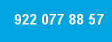 922 077 88 57 922 077 88 57
